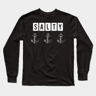 Salty || Newfoundland and Labrador || Gifts || Souvenirs || Clothing Long Sleeve T-Shirt